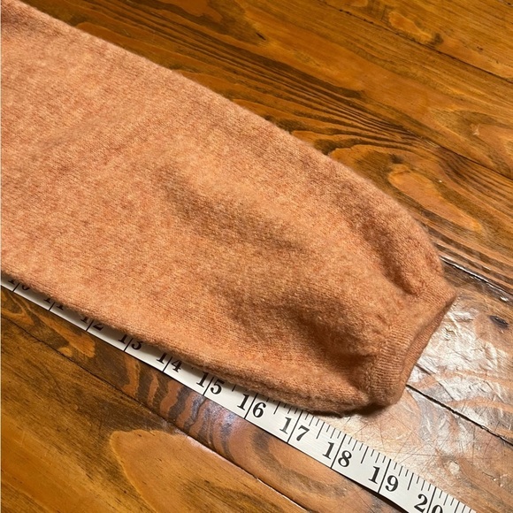 Madewell Merino Wool Alpaca Blend Colorblock Payton Sweater in Coziest Yarn S - Picture 12 of 13